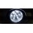 Luxor Fantom 2m V 60 R Glass LED бежева + гофротруба в комплекті