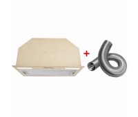 Luxor Air Jet F 60 BG 1450 m3 Mechanic Prof LED + гофра труба у подарунок, бежевий