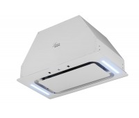 Luxor Stolz RZ Filter RC 60 Glass 1450 m3 WH LED + повністю скляний фасад + пульт, касети захисту двигуна у подарунку, біла