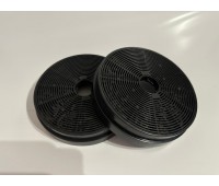 Захисні вугільні фільтри двигуна для витяжки Luxor  Bella, комплект 2 шт, чорні