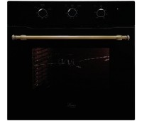 Luxor Qualität 60 GBO Grill Retro Kup BK бронзова ручка + конвектор, чорне скло, чорний